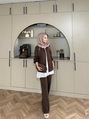 Kai Taşlı Bomber Oysh Takım Vizon