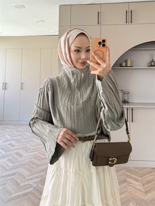 Katia Krınkıl Bluz Haki