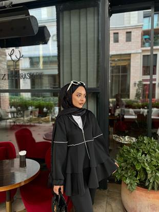 Katkat Sparkling Scuba Suit Black