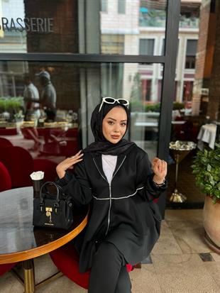 Katkat Sparkling Scuba Suit Black