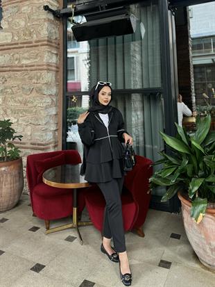 Katkat Sparkling Scuba Suit Black