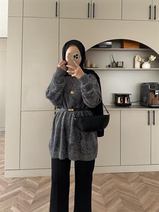 Kelebek Simli Kazak Füme