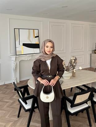 Lalin Scuba Takım Acı Kahve