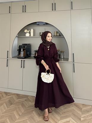 Lamina Elbise Mürdüm