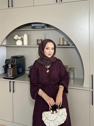 Lamina Elbise Mürdüm