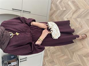 Lamina Elbise Mürdüm