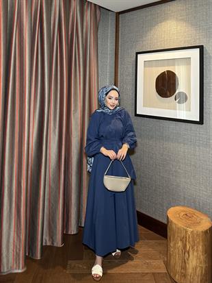 Lavinia Elbise İndigo