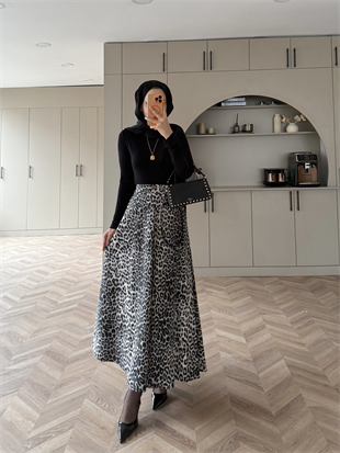 Leopar Etek Siyah