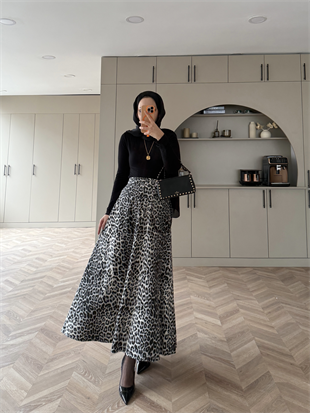 Leopar Etek Siyah