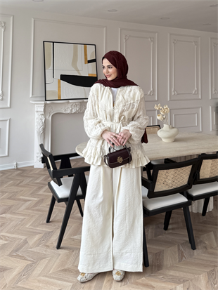 Levant Büzgülü Cupra Takım Bej (3015)