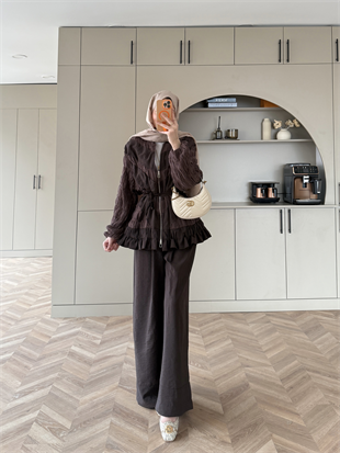 Levant Büzgülü Cupra Takım Kahve (3015)