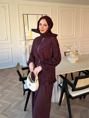 Levant Büzgülü Cupra Takım Mürdüm (3015) 