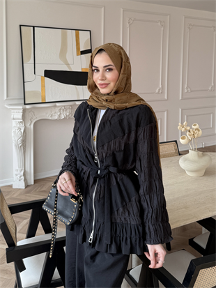 Levant Büzgülü Cupra Takım Siyah (3015)