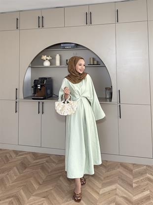 Leyal Elbise Mint Yeşili