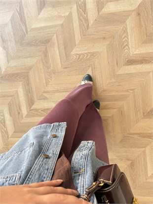 Linda Oyhs Pantolon Bordo (7013)