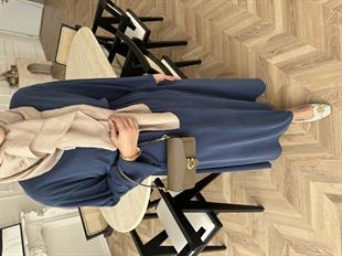 Liona Modal Elbise Lacivert