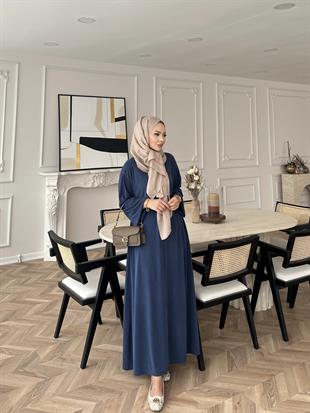 Liona Modal Elbise Lacivert