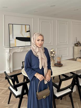 Liona Modal Elbise Lacivert