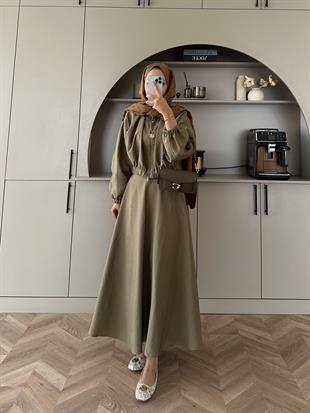 Lizge Etekli Takım Haki