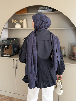 Lowel Piliseli Gömlek Lacivert (4429)