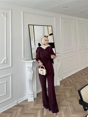 Luiz Yakalı Takım Bordo