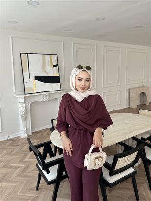 Luiz Yakalı Takım Bordo