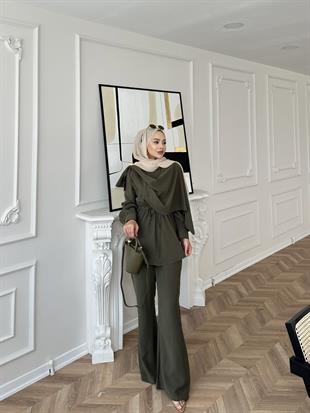 Keten Etekli Takım Siyah