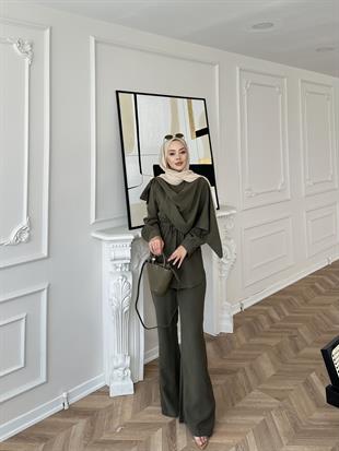 Keten Etekli Takım Siyah