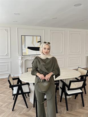 Keten Etekli Takım Siyah