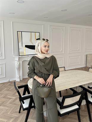 Keten Etekli Takım Siyah