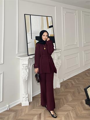 Luther Triko Takım Bordo