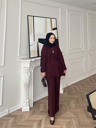 Luther Triko Takım Bordo