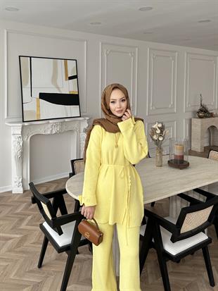 Luther Triko Takım Sarı