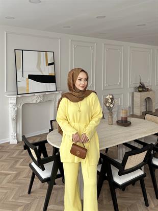 Luther Triko Takım Sarı