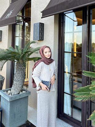 Magnus Triko Etekli Takım Bej