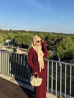 Magnus Triko Etekli Takım Bordo