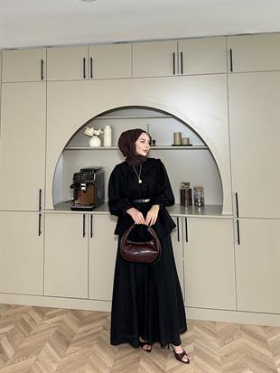 Maisa Pantolonlu Takım Siyah