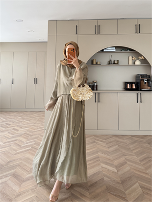 Marine Bağlamalı Etekli Takım Haki (5740)