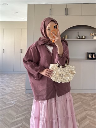 Maris Tensel Gömlek Gül Kurusu (5050)