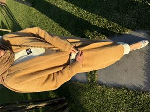 Marsel Angora Uzun Hırka Camel