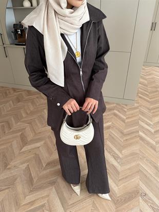 Maslow Denim Takım Acı Kahve