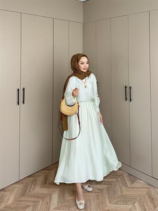 Mavera Etekli Takım Su Yeşili