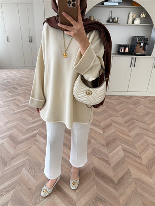 Maya Simli Merserize Kazak Bej 