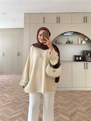 Maya Simli Merserize Kazak Bej 