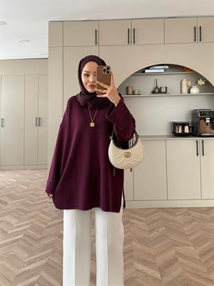 Maya Simli Merserize Kazak Mürdüm