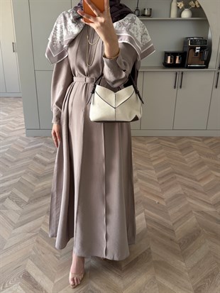 Mehrab Modal Elbise Vizon (3018)