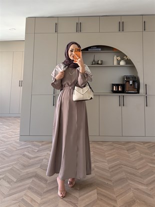 Mehrab Modal Elbise Vizon (3018)