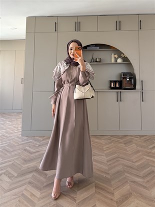 Mehrab Modal Elbise Vizon (3018)