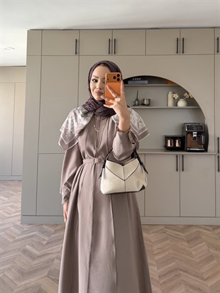 Mehrab Modal Elbise Vizon (3018)