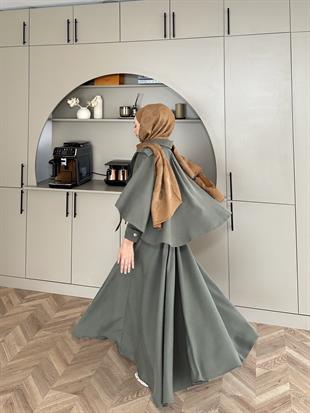 Mela Tensel Etekli Takım Haki